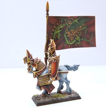 High Elf Dragon Prince with Banner by sifudog