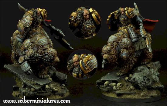 Celtic SF Bear Rider by Scibor