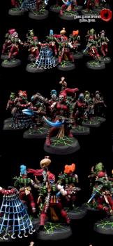 Dark Eldar Wyches by SavageDPainting