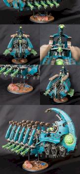 Necrons Nihilakh Dynasty Ghost Ark by droog