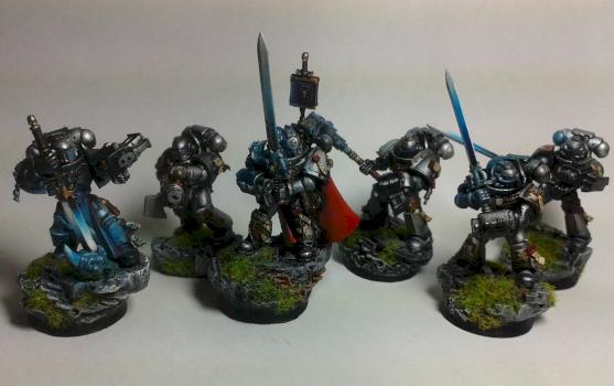 Grey Knights Strike Squad by Oneiromante