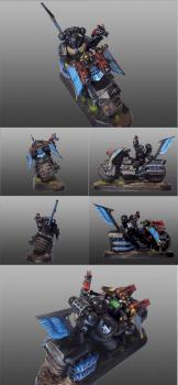 Ravenwing biker by Noxred