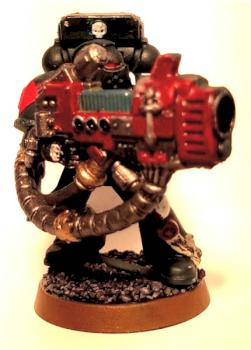 Dark Angels Tactical Squad Plasma Cannon Marine by OldIsGold