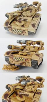 My Super Tank MK I, Terminator pattern (28mm) by Manu Fox