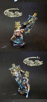 Dark angels standard bearer by Fostioner