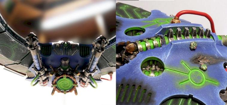 Necron Night Scythe by Bench