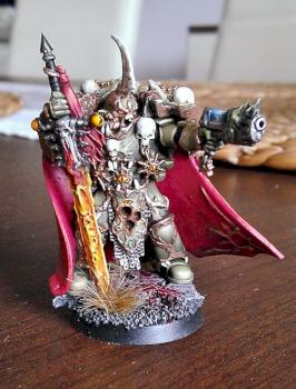 Chaos Lord Mark of Nurgle by GregJea