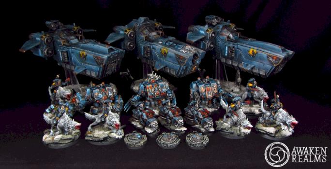 New Space Wolves army by Awaken Realms