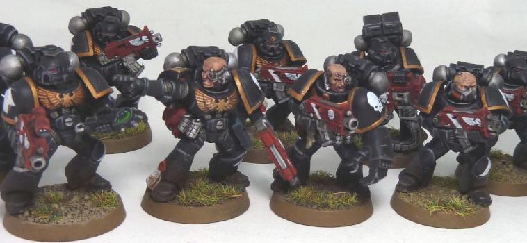 Space marine tactical squad by Nicks