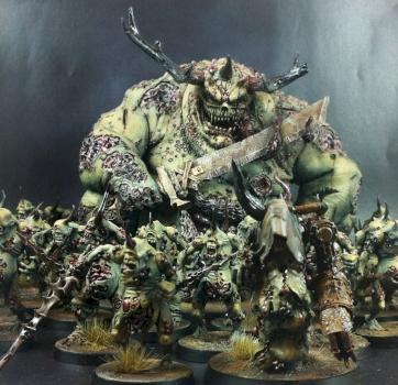 nurgle daemons by Henn