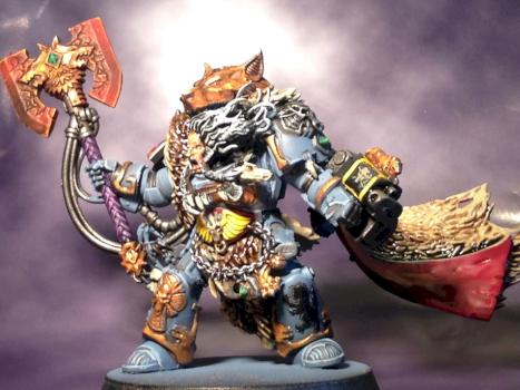 Space Wolves Logan Grimar by ladschool