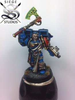 Blood Angels Librarian by Siegestudios