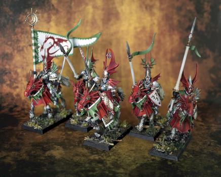 High elves Dragon Princes by Carracci