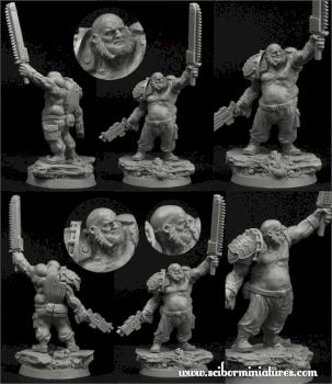 SF Ogre Cossack by Scibor