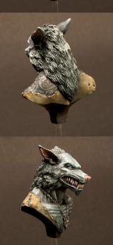 Werewolf Bust by Tyrannus Libris