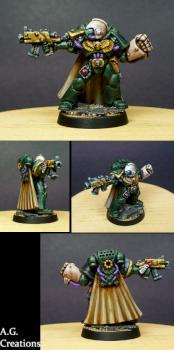 Space Marine Captain by allgamercreations