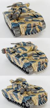 My Super Tank MK I, Uragan pattern (28mm) by Manu Fox