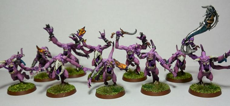 Tzeentch Pink Horrors by Vet Sgt Ezekiel