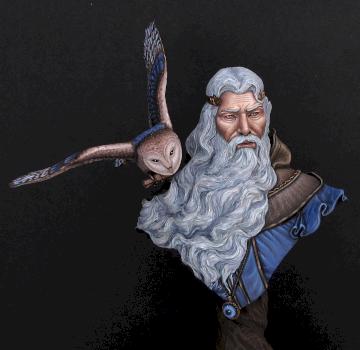 (new photos) Merlin bust by Bonelord