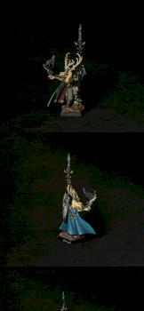 Wood Elves hero Araloth by Lemartes