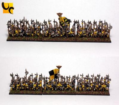 Warmaster Empire Halberds by UnlimitedColours