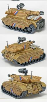 My Super Tank MK I, Tornado pattern (28mm) by Manu Fox