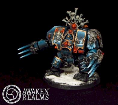 New Space Wolves Venerable Dreadnoughy/Murderfang/Bjorn by Awaken Realms