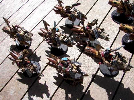 Legio Custodes JetBike ARMY by GregorEisenhorn