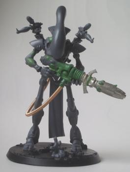 Wraithlord with Wraithcannon - 1st attempt at Green Stuff by dju
