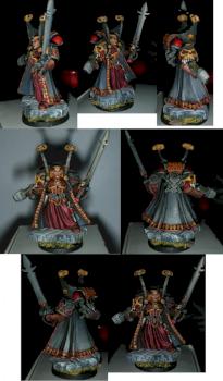 Blood Angels SM Chief Librarian Mephiston by AM ModelStudio