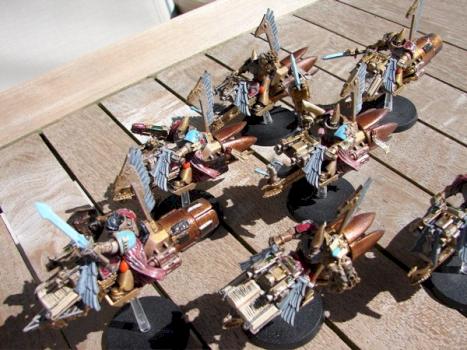 Legio Custodes JetBike ARMY by GregorEisenhorn
