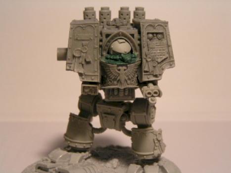 Space Wolf Venerable Dread WIP by Darkfang74