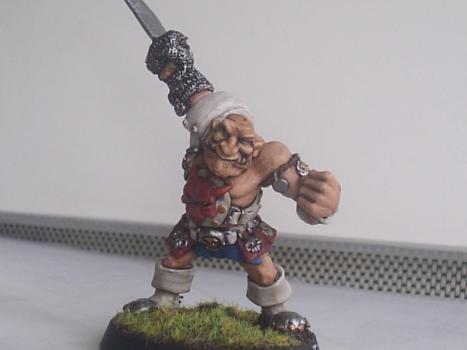 Blood Bowl Ogre Morg N'Thorg by cornishmikey