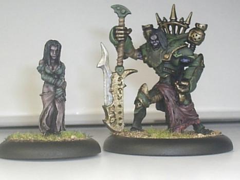 Goreshade the Bastard and a Deathstalker by cornishmikey