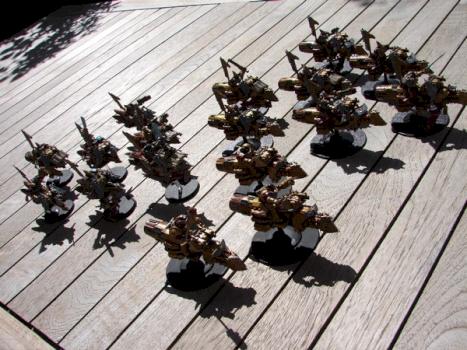 Legio Custodes JetBike ARMY by GregorEisenhorn
