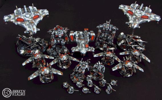Tau army by Awaken Realms