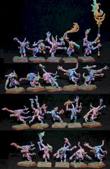 20 pink horrors of tzeentch by capopik