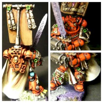 Blood Angels Captain by Asthenia