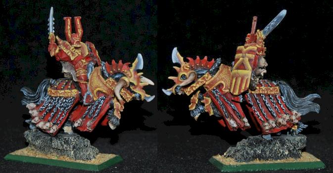 Khorne Lord on steed by capopik