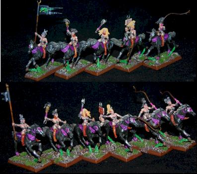 6 dark riders or doomfire warlocks conversion by capopik