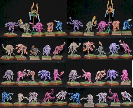 Pink horror of tzeentch by capopik