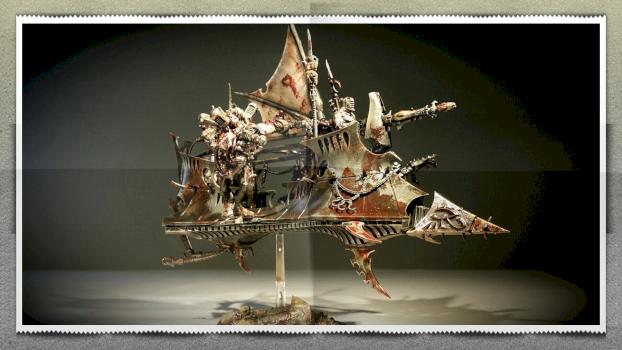 Dark Eldar Grotesquerie Raider by Omkara