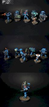 Space Marine Devastator Squad by OrcoNero