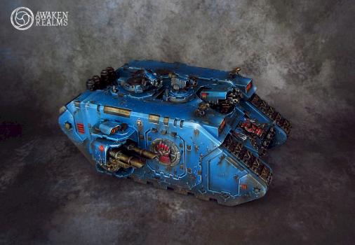 Crimson Fists Land Raider by Awaken Realms