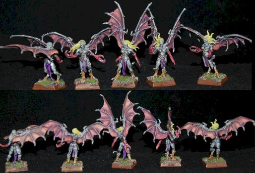 5 converted dark elf harpie by capopik