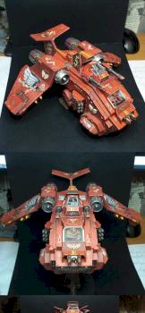 Blood Angels Stormraven by Yellow Spacemarine