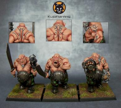 Three More Ogres by KujoPainting