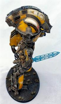 Castigator Knight Titan, House Hawkshroud by TheHappyHalfling