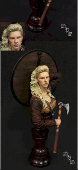 Lagertha, Viking Shieldmaiden by Valloa