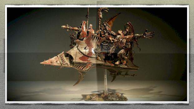 Dark Eldar Grotesquerie Raider by Omkara